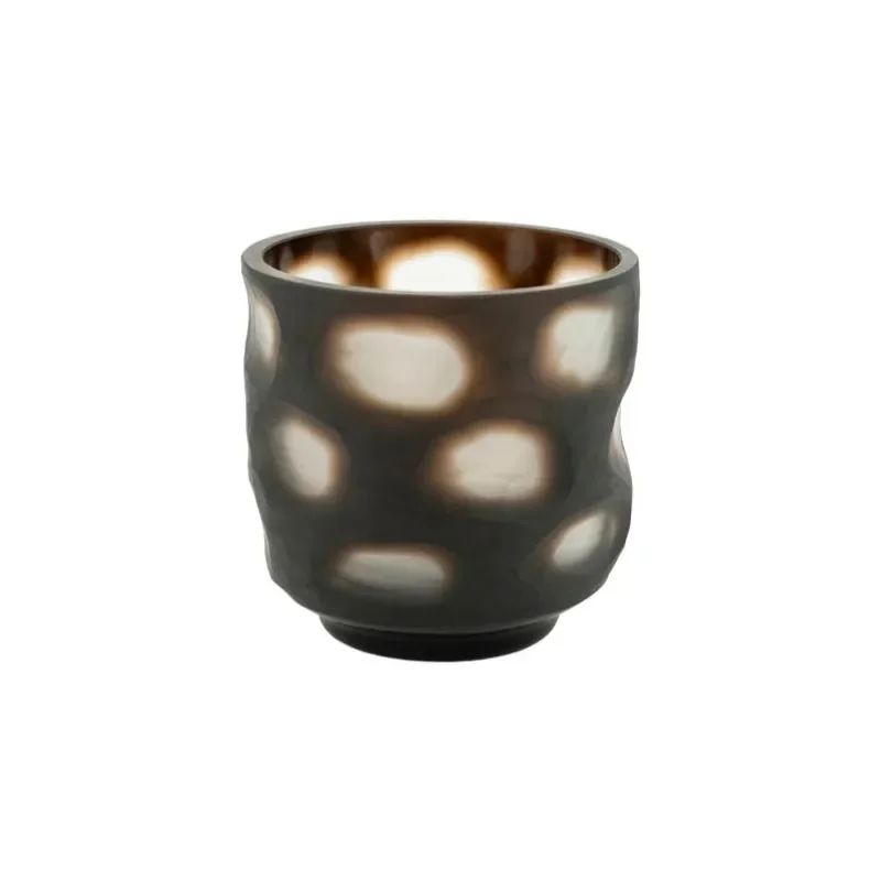Koba small 13,5x13,5x13,5 cm Glass Brun