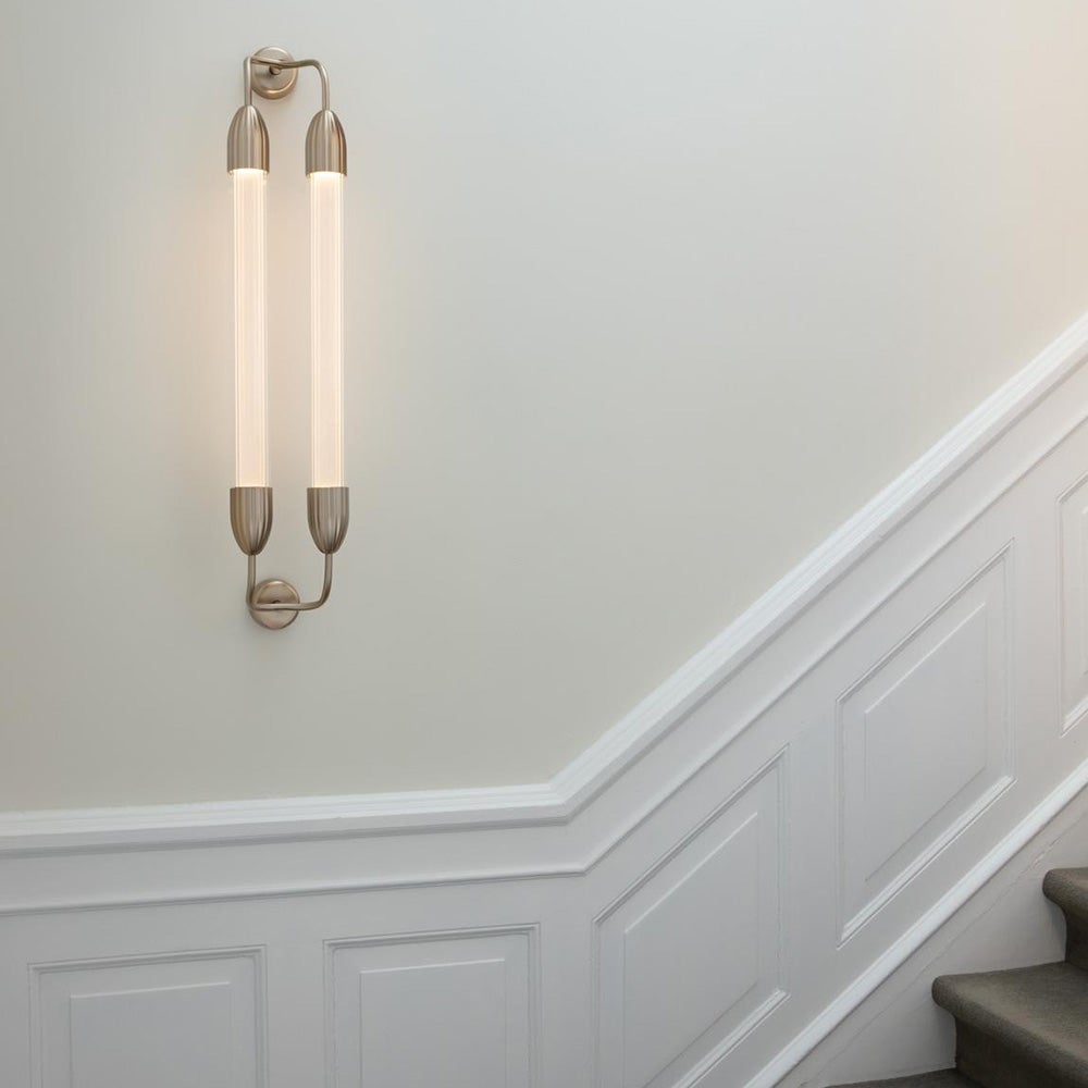 Lemon Squeeze vegglampe dobbel 94 cm messing