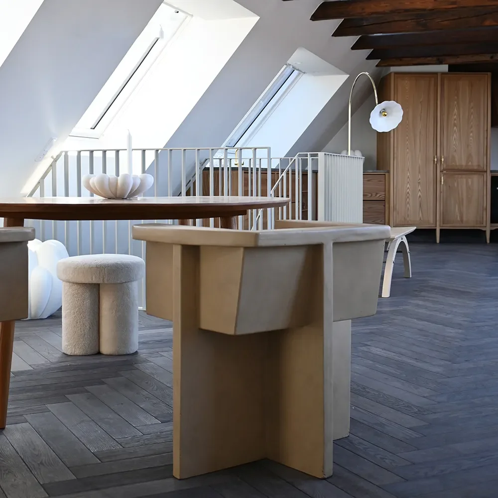 Brutus Spisestol - Sand