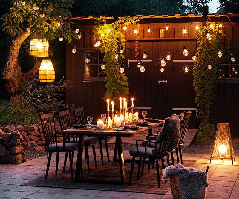 Laurion salongbord 67 x 130 cm teak/svart Brafab