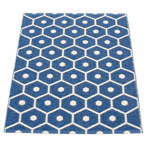 Honey teppe 70x100 cm denim / vanilla 