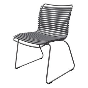 Clickstol mørkegrå