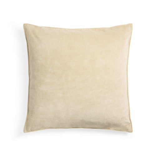 Velvet Pute Sand 50x50 cm