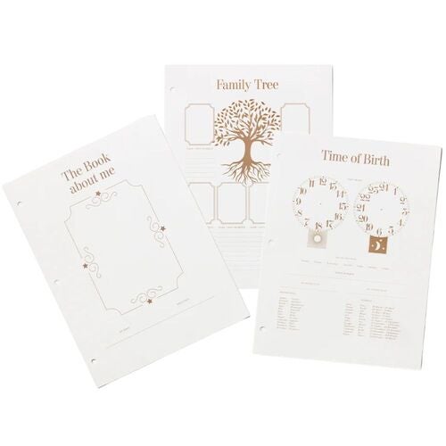 Baby Album Insert Paper - My First Year