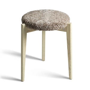 Vinz krakk grå oljet ask/safeskinn Sahara