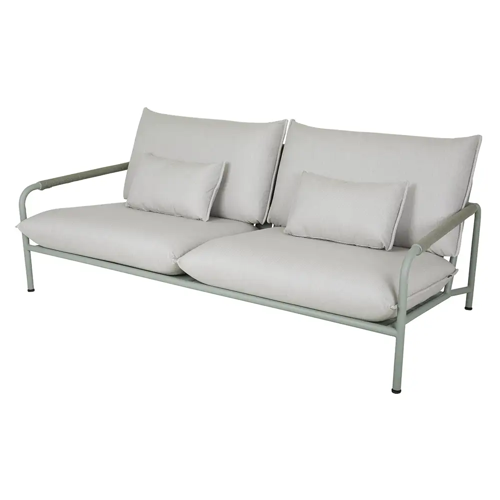 Lerberget 2,5-seter Sofa grønn / Ash Brafab