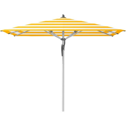 Fortino Riviera 200x200 cm parasoll alu Cat.5 624 Yellow Stripe