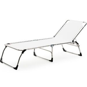 Casanova solseng hvit aluminium/textilene 