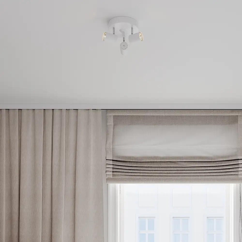 Correct takspot 3-spots Hvit