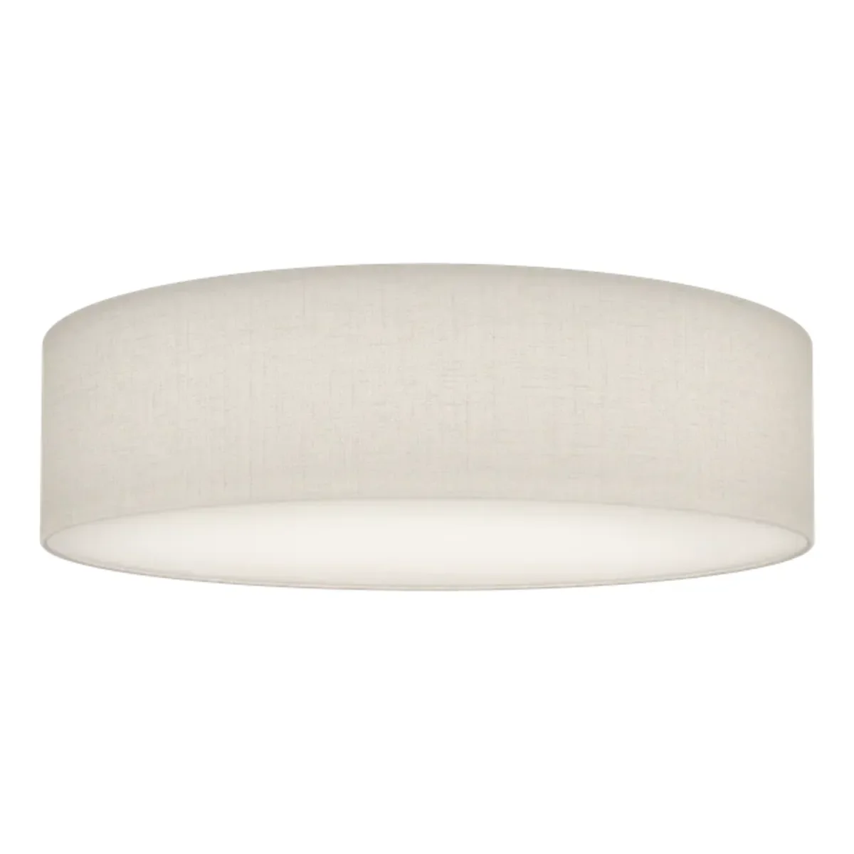 Belid, Soft plafond Ø44 cm metall/tekstil hvit lin