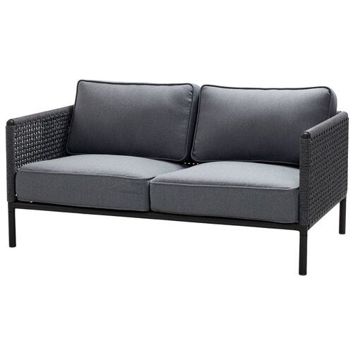 Encore 2-seters sofa Dark Grey/Lava Grey 
