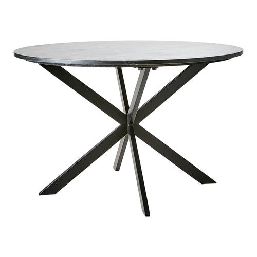  MILAN bord sort Ø120 cm