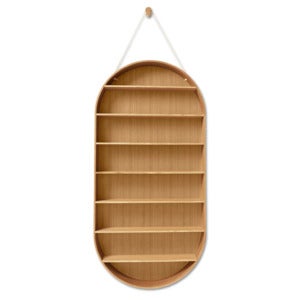 Oval Dorm Hylle - Oiled Oak