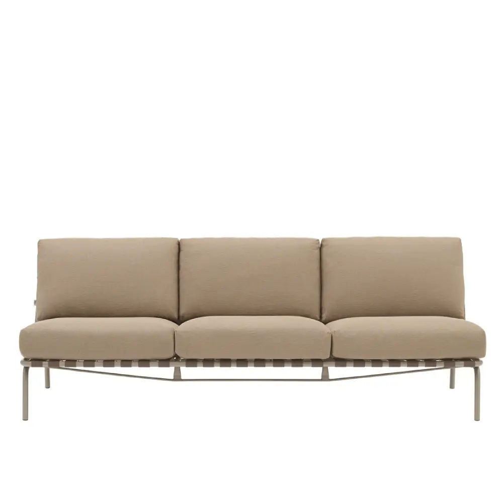 Muuto, Lounge Sofa Settle 3-seater Ribbed Weave 5/Taupe Muuto, Lounge Sofa Settle 3-seater Ribbed Weave 5/Taupe