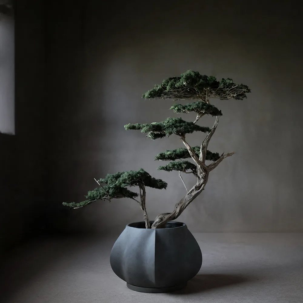 Arket krukke Medio - Dark Grey