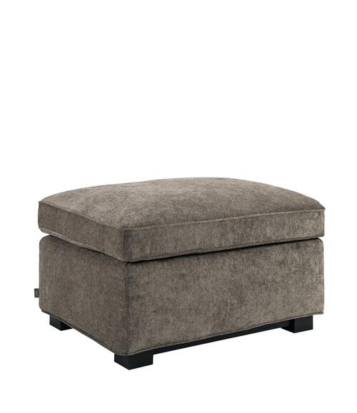 Midtown Ottoman True Brown
