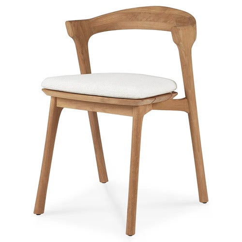 Bok Spisestol Teak/ Off White