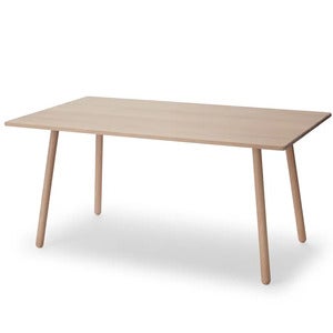 Georg Spisebord 155x90 cm Hvitoljet eik