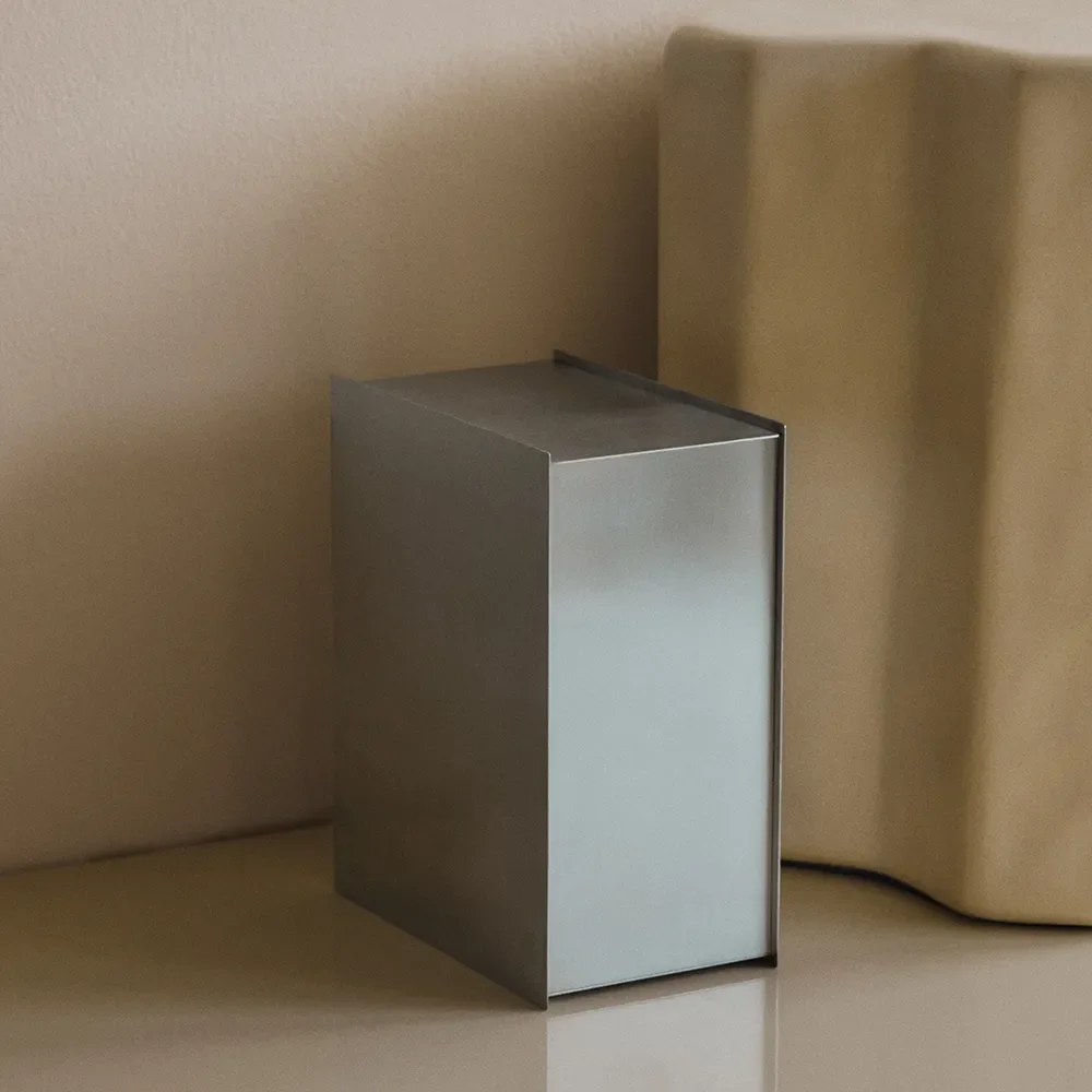 Søppelbøtte i rustfritt stål Sama