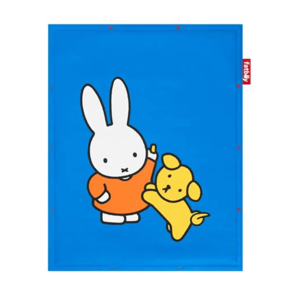 flying carpet x Miffy lekematte 180x140 cm blue