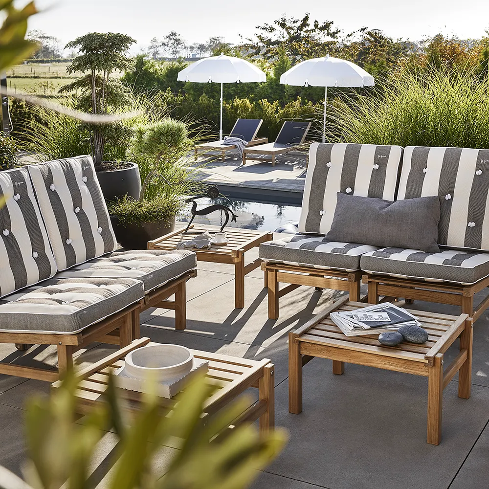 Lenestol Byggbar teak