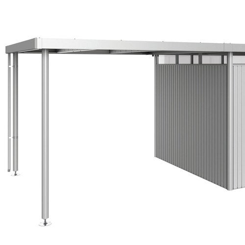 Highline sidetak Hagebod størrelse h4 metallic sølv Biohort