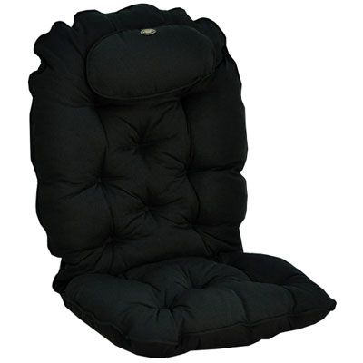 Canyon Vri & Gynge luksus pute strukturdralon Svart