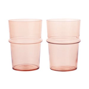 Boya Drikkeglass 2-pak - Blush