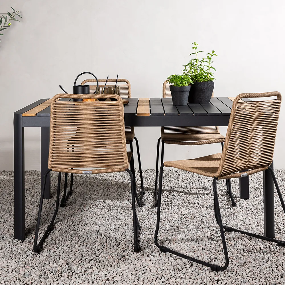 Lindos spisestol latte 2-pakning 