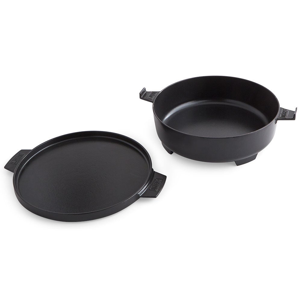 Weber støpejernsgryte Duo GBS Black