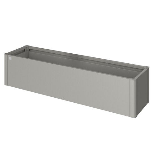 Belvedere plantebed mini størrelse 200 metallic kvartsgrå Biohort