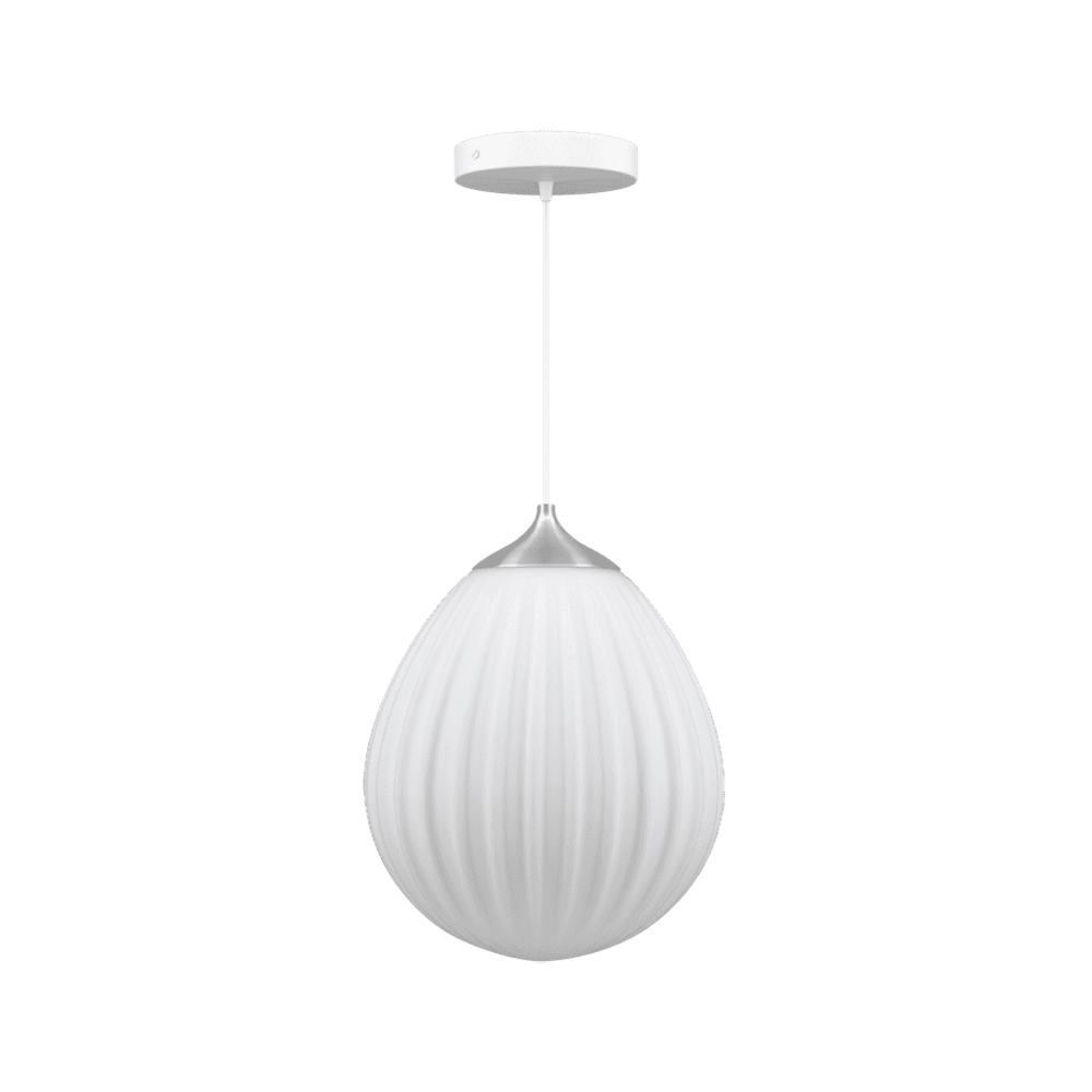 Umage, Around World lampeskjerm Ø27 cm White/ Brushed Steel