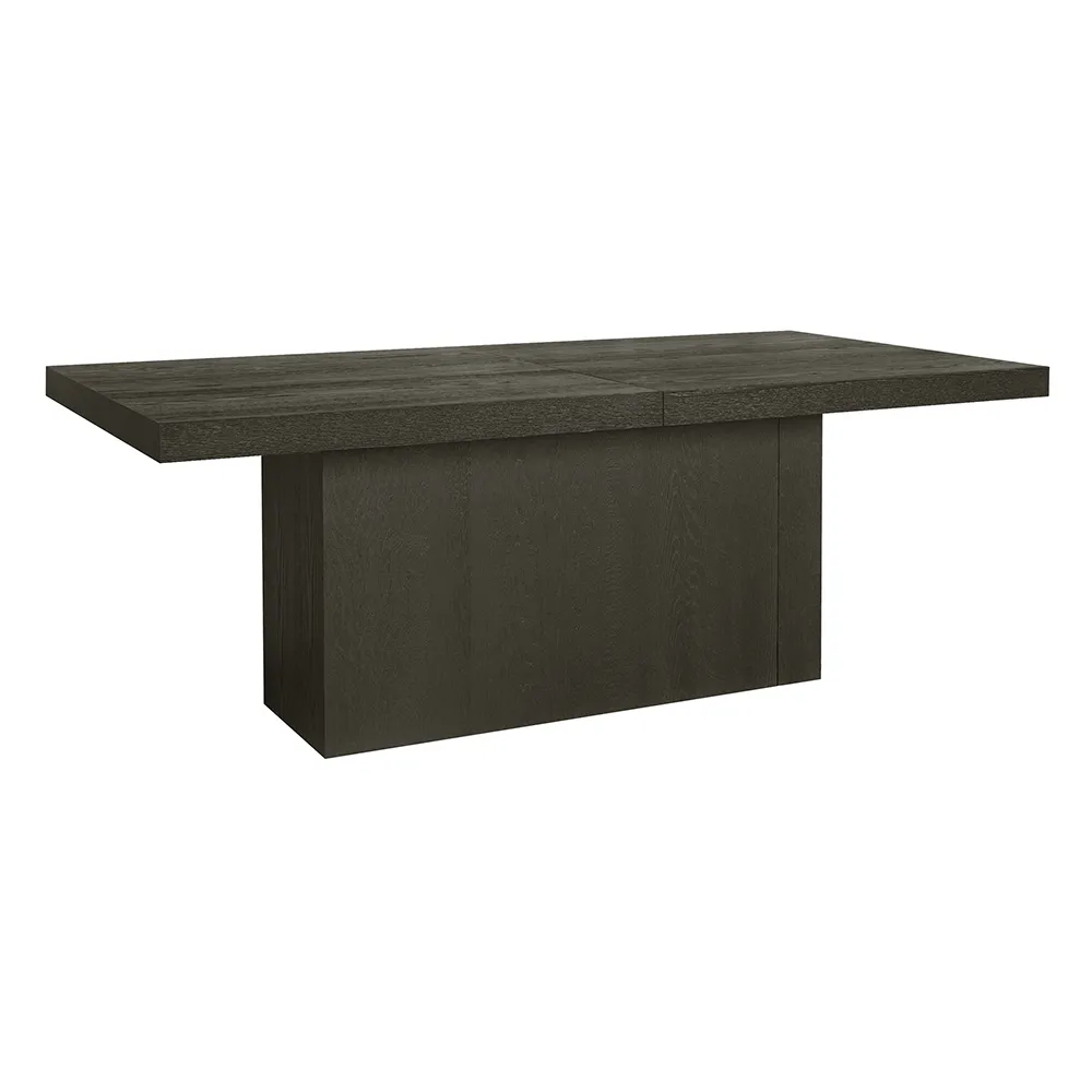 Artwood, Parker spisebord 100x200-300 cm Mørk Grå