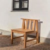 Plankestol Teak