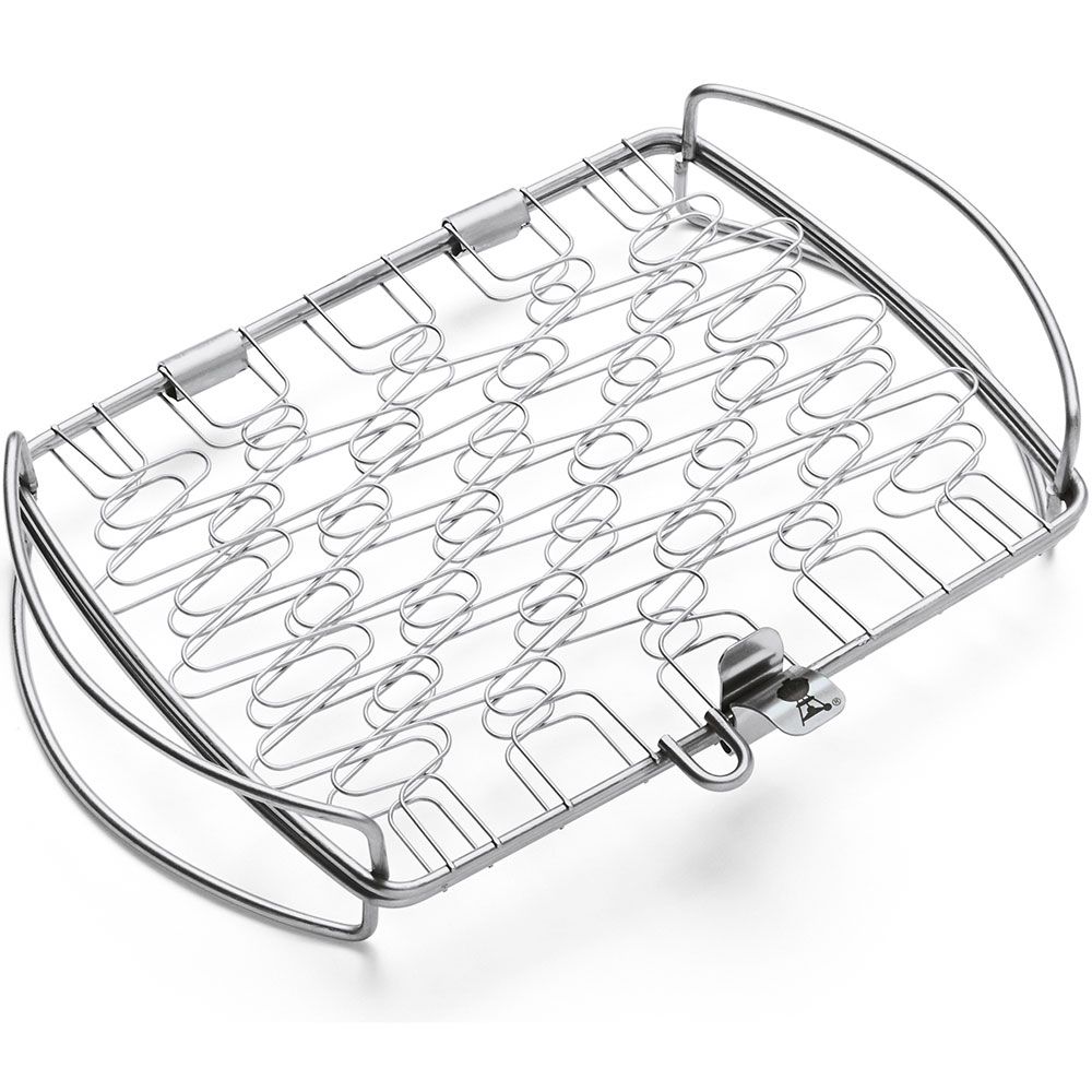 Grillkurv/grillrist liten tilfFisk stål Weber