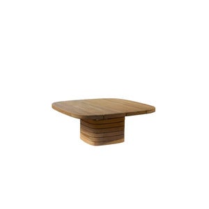 Mellow salongbordramme kvadratisk f/bordsskiva 90x90 cm Teak