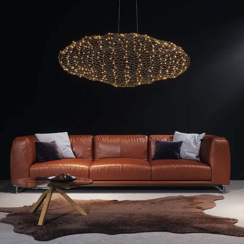 Hayden Taklampe L115 cm Gull