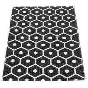 Honey matte 70x100 cm black / vanilla 