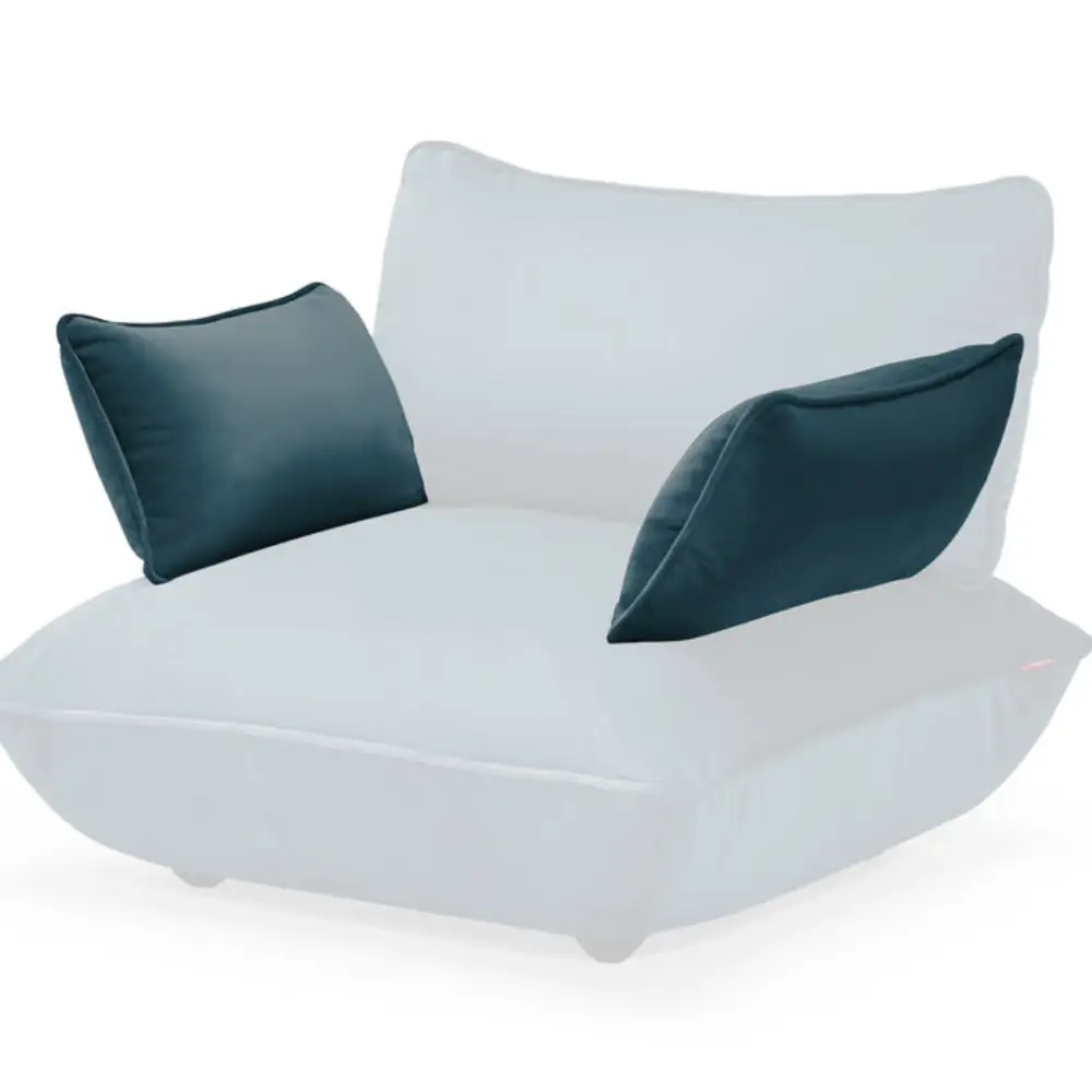 Sumo armlene velvet recycled petrol