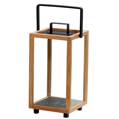 Lighthouse Lysestake Grå/Teak Liten