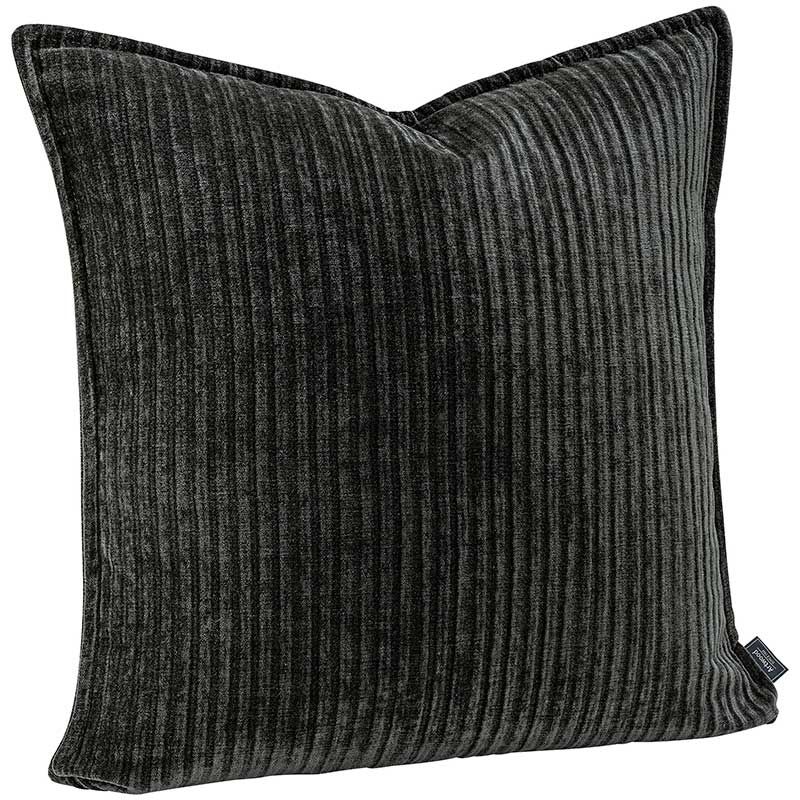 Putetrekk kordfløyel Graphite 60 x 40 cm Artwood