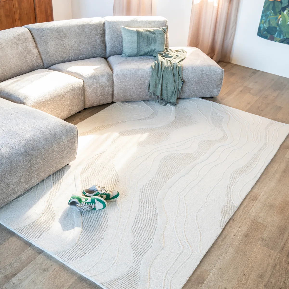 Teppe Soil 160x230 cm Off-White