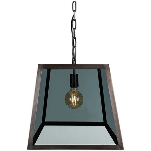 City taklampe Smokey Glass Artwood