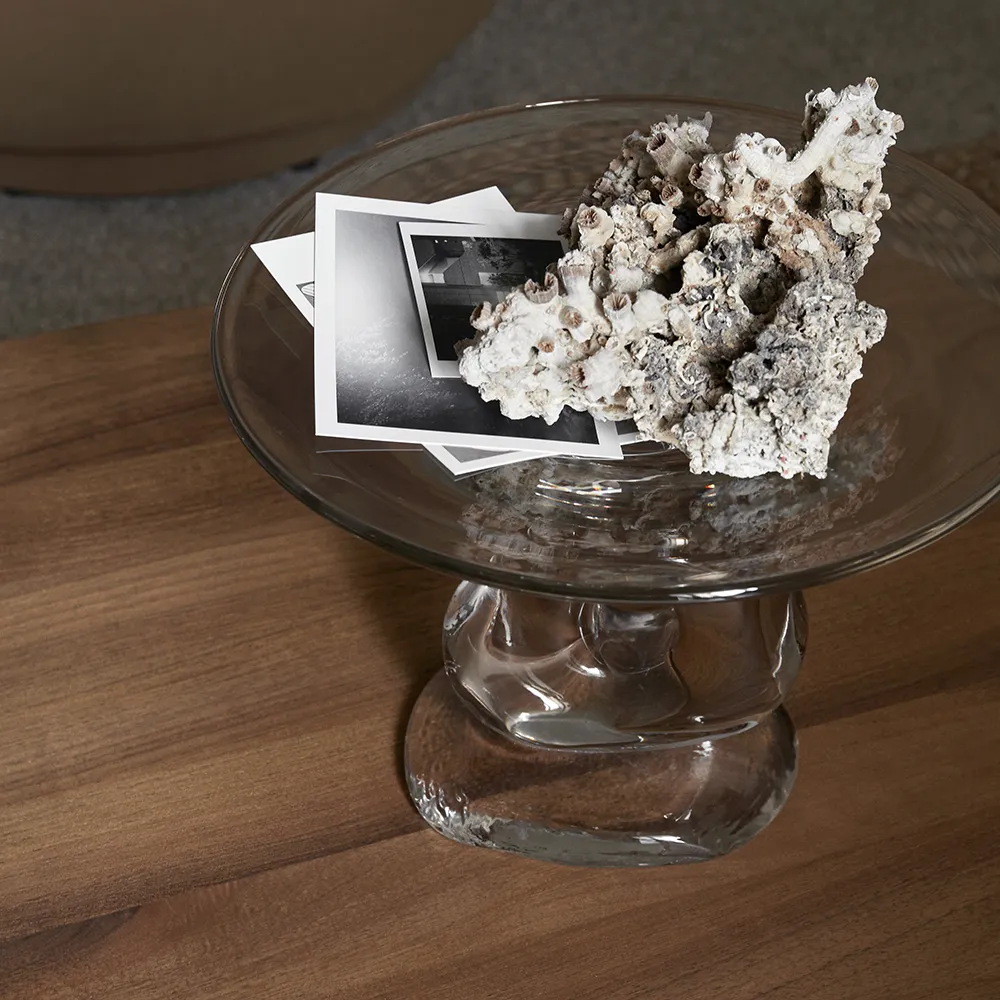 Damo Glass Centrepiece - Clear