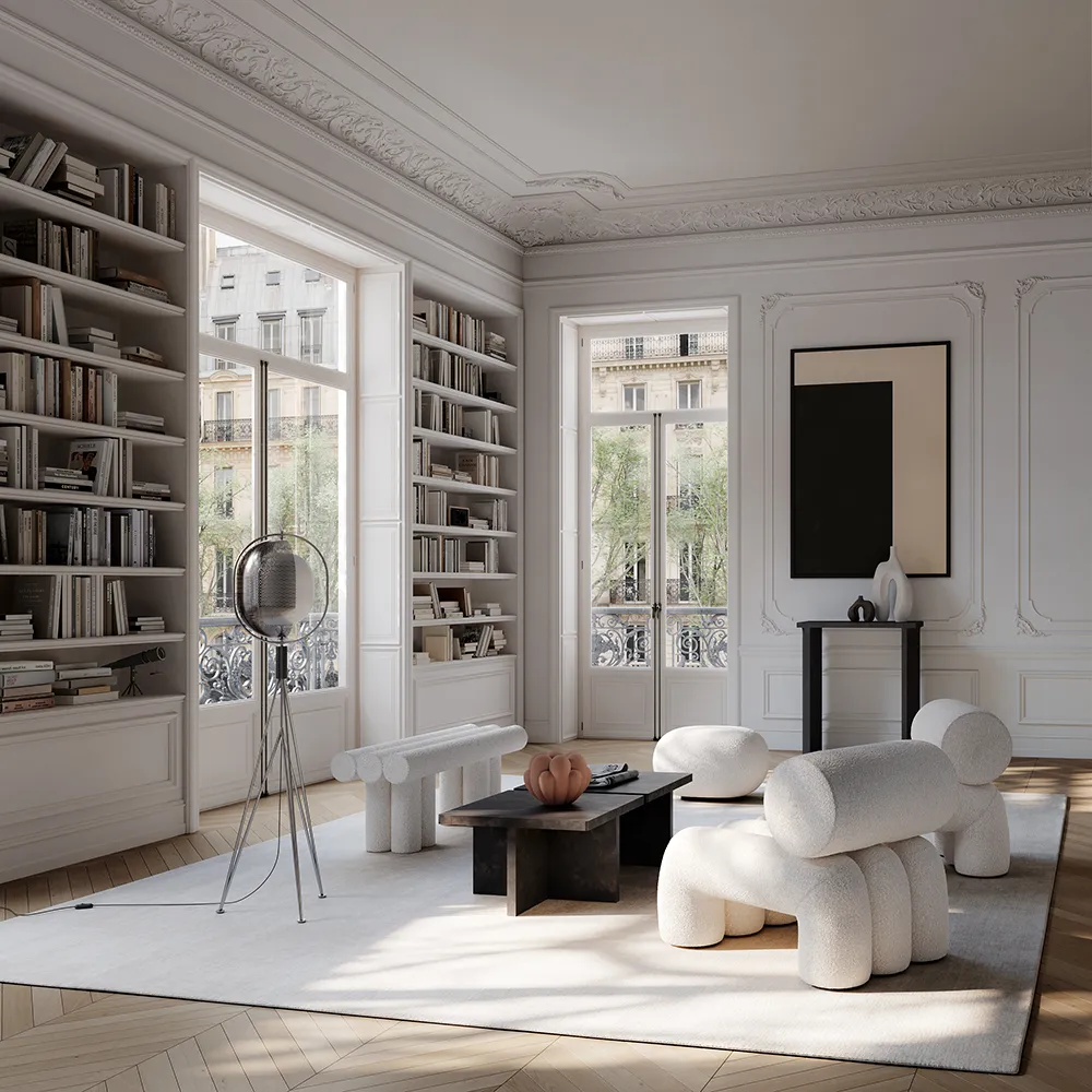 Foku lenestol - Off White