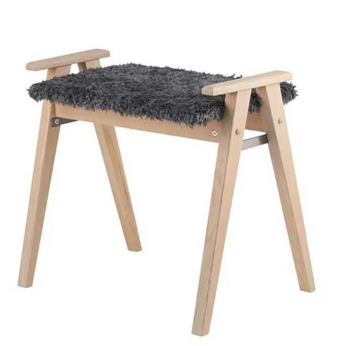 Alme Krakk Hvitoljet eik/safeskinn i mørkegrått utseende