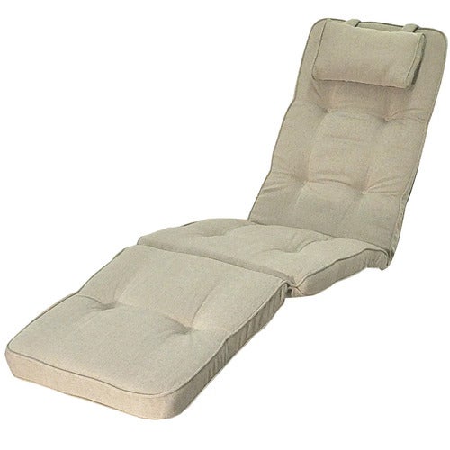 Woodline-pute til solstol Sand
