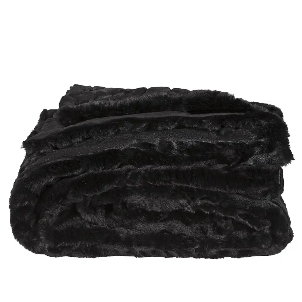 Celine Pledd 127 x 150 cm svart Artwood