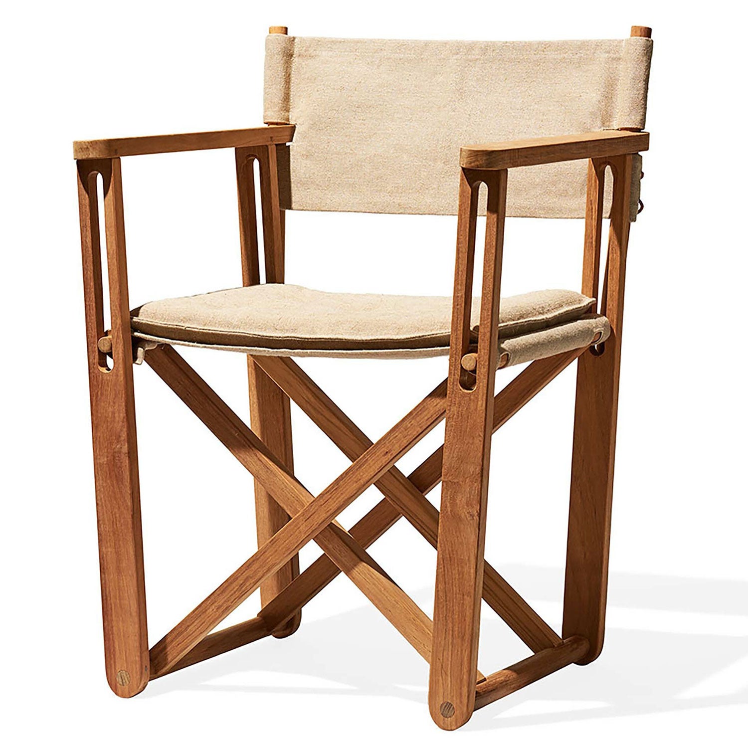 Kryss loungestol teak Skargaarden