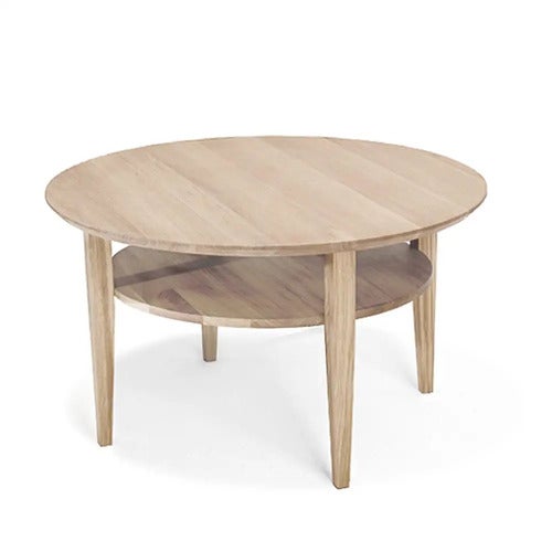 Tango salongbord Ø90 cm hvit